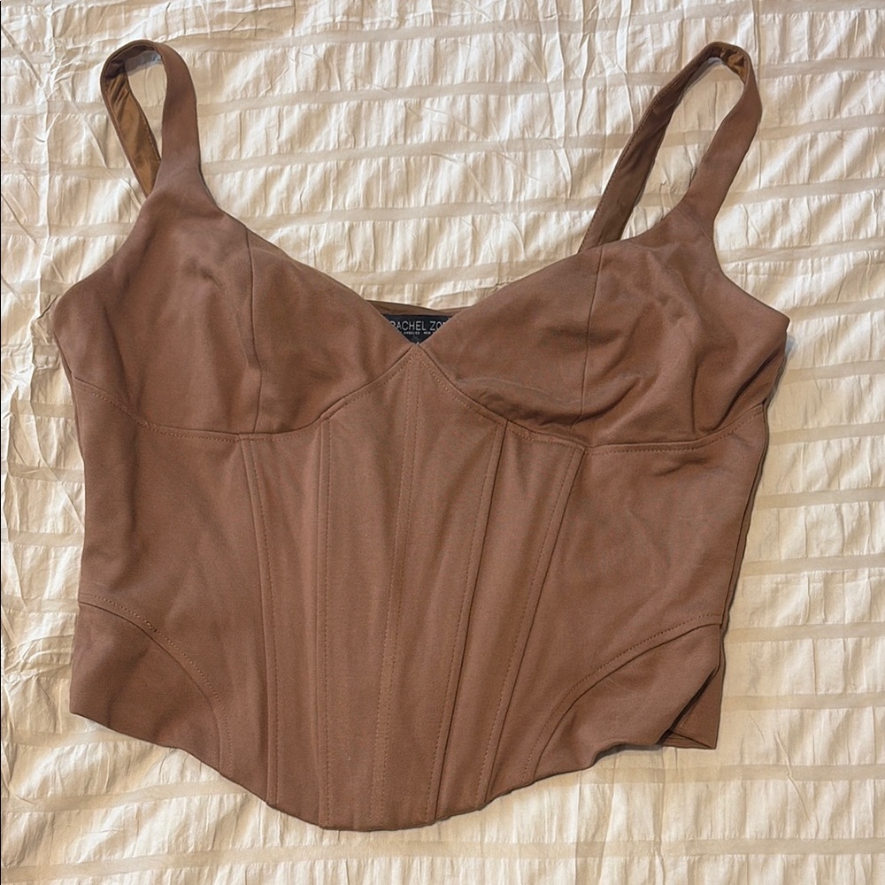 Rachel Zoe Brown Tank Top